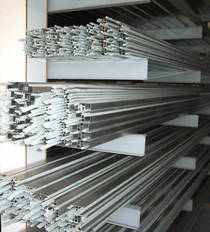 Aluminium-Verlegprofile für Stegplatten ab Lager Tespe