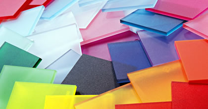 Kunststoffplatten farbig 1 mm
